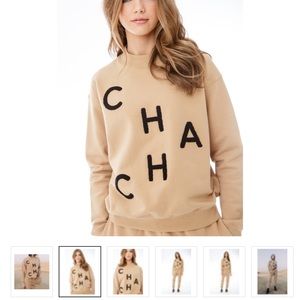 NWT ellandemm Cha Cha Sweatshirt